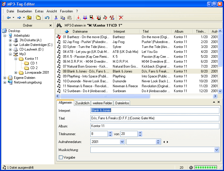 MP3-Tag-Editor